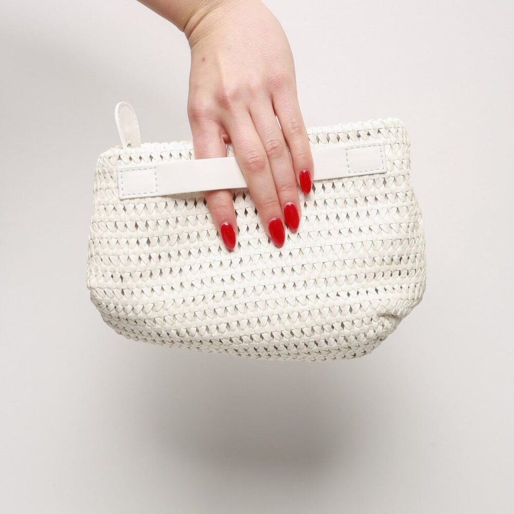 NEW MARSELL women's fantasmino pochette crossbody in woven leather